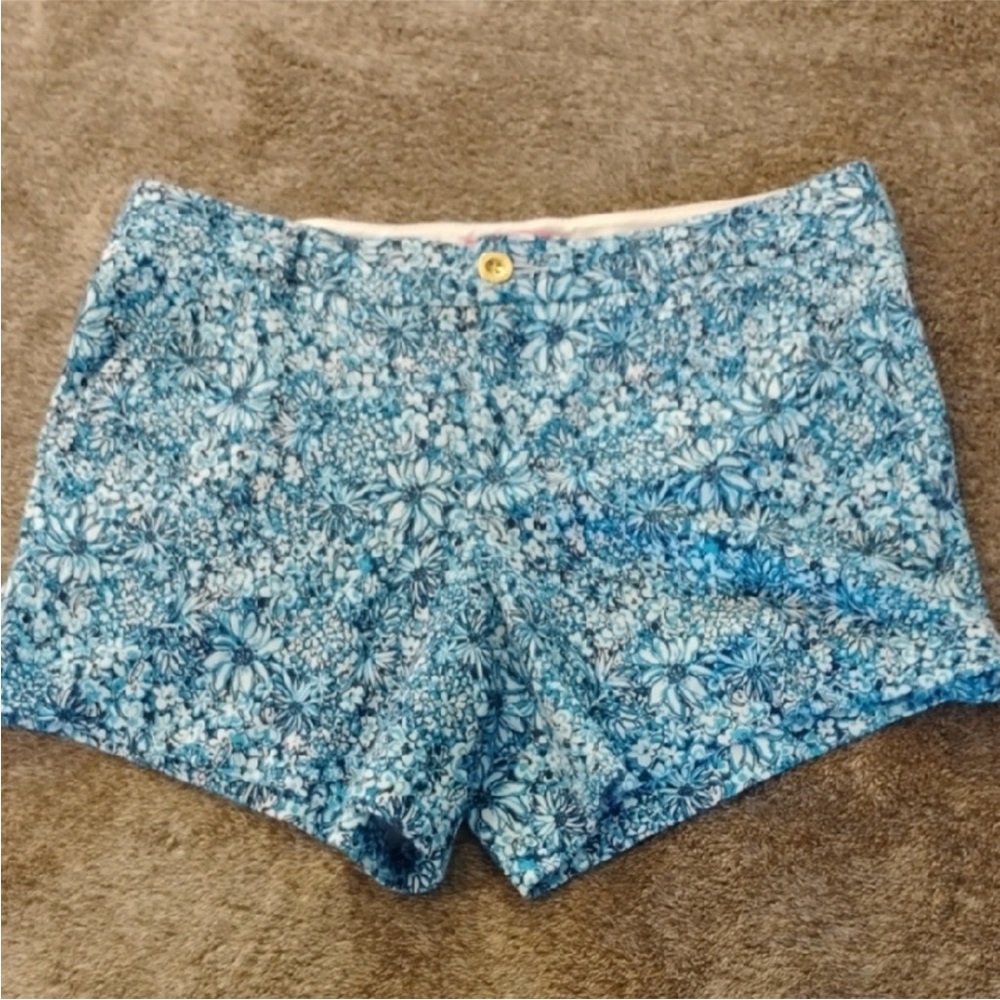 Lilly Pulitzer Multicolor Silk Shorts